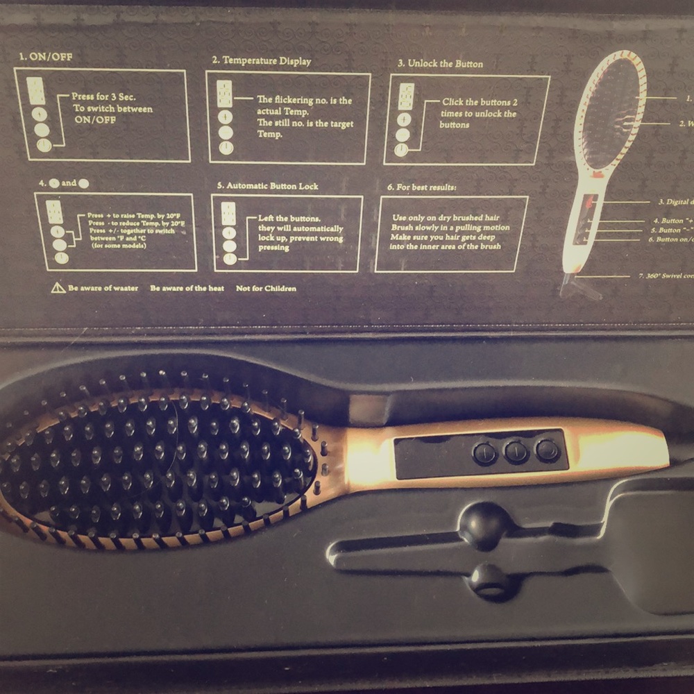 Hair Iron Brush